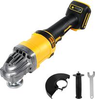 Akumuliatorinis kampinis šlifuoklis, suderinamas su "Dewalt" 20 V akumuliatoriumi, 10000 aps/min bešepetėlinis variklis, 3 kintami greičiai, 125 mm kampinis šlifuoklis šlifavimui, pjovimui, poliravimui (tik įrankis)