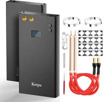 Akumuliatorinis taškinis suvirinimo aparatas, "Kerpu" mini taškinis suvirinimo aparatas su LCD ekranu, 7500 mAh akumuliatorius, 70 pavarų, reguliuojamas suvirinimui su ilgais taškinio suvirinimo kaiščiais, 5 m nikelio juosta