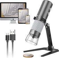 Aliuminio lydinio skaitmeninis USB "Wifi" mikroskopo laikiklis Universalus metalinis rėmelis su dėklu (4K)