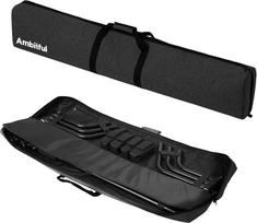 AMBITIONER PB20 C-Stand dėklas 132 x 19 x 13 cm / 51,9 x 7,4 x 5,11 colių krepšys, skirtas C-Stand Boom Arm fotografijos šviesos lygiui