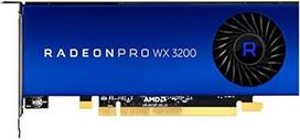 AMD Radeon PRO WX 3200 4GB GDDR5 profesionali vaizdo plokštė - 640 branduolių, 128 bitų, 96GB/s, PCIe 3.0, 65 W, vienas lizdas, žemo profilio (su laikikliais), 4X Mini DisplayPort 1.4a (atnaujinta)