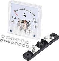 Analoginis Strom-Panel-Meter 91C4 su 75mV šuntu, skirtu Schaltungsprüfung Ampere Tester Messgerät 1set (5A)