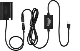 Andoer DMW-DCC17 imituojamas akumuliatorius su C tipo maitinimo kabeliu DMW-BLK22 imituojamo akumuliatoriaus jungties pakeitimas "Panasonic" LUMIX S5 DC-S5 DC-S5K DC-S5GK DC-S5GK GH6 fotoaparatams