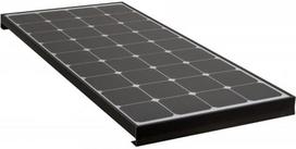 ANTARION Solarmodul 140W juodas stiprintuvas, Schwarz, SUNPOWER-Zellen, 54x121x6 cm, 7,8 kg, 6,65A