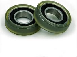 Antriebsprodukte PU 6901 Polyurethan-beschichtetes Lager 12 x 28 8 mm Welle PU690128-8 Urethan-Abddeckung 2-teilige PU6901 Kugellager