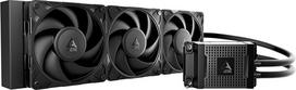 ARCTIC skysčių šaldiklis WS360-4710: Darbo stoties universalus vandens aušintuvas, suderinamas su "Intel LGA4710/4677", 3x P12 Pro CO, PWM ventiliatorius su dideliu statiniu slėgiu, dvigubi rutuliniai guoliai, fiksuotas tvirtinimas