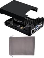 Argon NEO 5 BRED korpusas Raspberry Pi 5 su integruotu ventiliatoriumi, Argon NEO 5 Blck Case aliuminio korpusas Raspberry Pi 5 4GB/8GB/16GB