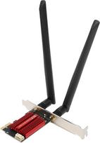 ASHATA 7260AC Pro PCIe WLAN kortelė, dviejų dažnių belaidžio ryšio adapteris su BT5.3, 1200Mbps PCIEx1 WLAN kortelė, suderinama su PCIEx1/x4/x8/x16, skirta "Windows 7 8 10 11