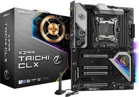 ASRock X299 Taichi CLX LGA2066 X299 256GB DDR4 PCI Express SATA ATX Mažmeninė prekyba / X299 Taichi CLX