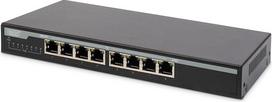 Assmann Electronic DN-95340 Nevaldomas tinklo komutatorius Gigabit Ethernet (10/100/1000) Power over Ethernet (PoE) Juodas tinklo komutatorius Electronic DN-95340, nevaldomas, Gigabit Ethernet (10/100/