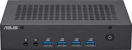 ASUS "ExpertCenter PN43-BBN200MD" bazinis mini kompiuteris ("Intel" procesorius N200, integruota "Intel UHD Graphics", "WiFi 6E", LAN, "DisplayPort 1.4", 4X USB 3.2 Gen 1, be operacinės sistemos, pasyvusis aušinimas)