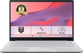 ASUS Chromebook Plus CX1405CTA-S60060 14" FHD 60Hz nešiojamasis kompiuteris ("Intel Core 3-N355" 3,9 GHz procesorius, 8GB LPDDR5, 128 G eMMC, "Intel UHD Graphics") ChromeOS - AZERTY klaviatūra