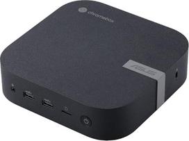 ASUS CHROMEBOX5-SC002UN mini stalinis kompiuteris (procesorius "Intel Celeron 7305", integruota "Intel UHD Graphics", 4GB DDR4 atminties, 128GB M.2 NVMe PCIe 3.0 SSD, "WiFi 6E", "Chrome OS"), juodas