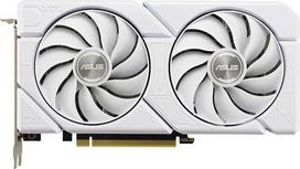 ASUS Dual GeForce RTX 4060 EVO White OC Edition 8GB GDDR6 žaidimų vaizdo plokštė balta (Nvidia GeForce RTX4060 DLSS3, 246 AI Tops, PCIe 4.0, 1x HDMI 2.1a, 3x DisplayPort 1.4a, DUAL-RTX4060-O8G-EVO-WHITE)