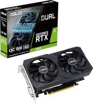 ASUS Dual GeForce RTX 3050 V2 OC Edition 8GB GDDR6 žaidimų vaizdo plokštė (Nvidia RTX3050 V2, PCIe 4.0, HDMI 2.1, DisplayPort 1.4a, DUAL-RTX3050-O8G-V2)