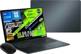 ASUS ExpertBook 15,6 colių nešiojamasis kompiuteris - "Intel Core i7" 13 kartos 10 branduolių iki 5 GHz, 24GB RAM DDR5, 1 TB SSD, "Win11 Pro", "WiFi6E", "Thunderbolt", HDMI, apšviesta klaviatūra, QWERTY, pirštų atspaudai