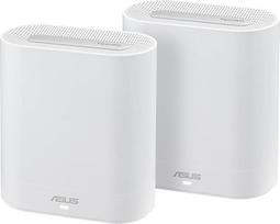 ASUS ExpertWiFi EBM68 2 komplektų trijuostė "WiFi 6 Mesh" belaidžio ryšio sistema (iki 5 SSID, pasirinktinis svečių portalas, 2,5Gb/s prievadas, įmonės lygio tinklo saugumas, paprasto valdymo programėlė)