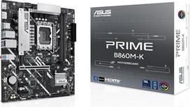 ASUS Prime B860M-K pagrindinė plokštė "Intel" LGA 1851 lizdas (Intel B860, mATX, DDR5 atmintis, PCIe 5.0, 1x PCIe 4.0 M.2, "Aura Sync")