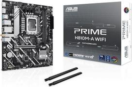 ASUS Prime H610M-A "Intel H610" (LGA 1700) mATX pagrindinė plokštė (DDR5, "Intel 1Gb Ethernet", "WiFi 5", "DisplayPort", HDMI, VGA, USB 3.2 prievadai, adresuojamos antraštės ir "Aura Sync")