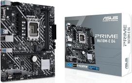 ASUS Prime H610M-E D4-CSM Verslo pagrindinė plokštė "Intel LGA 1700" lizdas (mATX, PCIe 4.0, 1Gb Ethernet, ASUS COM derinimo antraštė, nuotolinis IT valdymas)