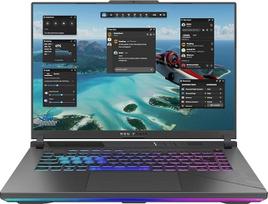 ASUS ROG Strix G16 G614JI nešiojamasis kompiuteris | 16 colių WUXGA 165Hz/7ms 16:10 IPS ekranas | Intel Core i9-13980HX | 16GB RAM | 1TB SSD | NVIDIA RTX 4070 | Win11 Home | QWERTZ | Eclipse Grey | 3 mėnesių GamePass