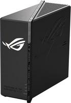 ASUS ROG Strix GS-BE18000 trijuostis "WiFi 7" žaidimų maršrutizatorius (320 MHz dažnių juostos plotis, 4096-QAM, 8 x 2,5G prievadai, mobiliųjų žaidimų režimas, "Aura RGB", "AiMesh", VPN, aprėptis iki 300 m²)