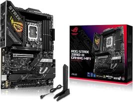 ASUS ROG Strix Z890-H Gaming WiFi pagrindinė plokštė "Intel" lizdas LGA 1851 (ATX, DDR5, 1x PCIe 5.0 x 16 SafeSlot, 4x M.2, 3x PCIe 4.0, "WiFi 7", "Aura Sync")