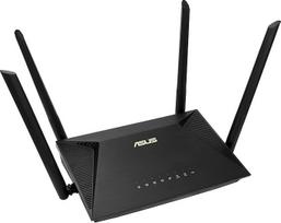 ASUS RT-AX1800U maršrutizatorius, išplečiamas su mobiliuoju pririšimu, alternatyva 4G 5G maršrutizatoriams, "WiFi", dviejų juostų, greitas ryšys dėl "WiFi6", integruota interneto apsauga, neriboti atnaujinimai