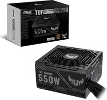 ASUS TUF Gaming 550W maitinimo šaltinis (80 Plus Bronze, 0dB technologija, 80 cm 8 kontaktų CPU jungtis)