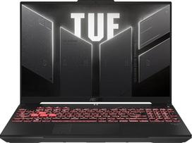 ASUS TUF Gaming A16-TUF607PV-QT023W 16 colių QHD+ 165 Hz AMD Ryzen 9 7845HX procesorius, DDR5 16GB RAM, 1 TB PCIe 4.0 NVMe SSD, NVIDIA GeForce RTX 4060 GPU 140 W - AZERTY klaviatūra