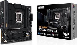 ASUS TUF Gaming B760M-PLUS D4 pagrindinė plokštė "Intel" lizdas LGA 1700 (Intel B760, mATX, DDR4 atmintis, PCIe 5.0, 2X M.2, "Thunderbolt 4", "Aura Sync")