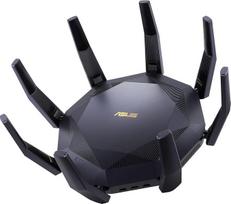 ASUS RT-AX89X AX6000 žaidimų maršrutizatorius, "AIMesh" WLAN sistema, "WiFi 6", 10G RJ45, 10G SFP+, 2,2 GHz QC procesorius, "AiProtection Pro", USB 3.1, WPA3
