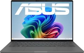 ASUS Zenbook A14 OLED UX3407QA nešiojamasis kompiuteris | 14 colių WUXGA 16.10 OLED ekranas | QC Snapdragon X X1-26-100 | 16GB RAM | 1 TB SSD | QC Adreano GPU | Windows 11 | QWERTZ klaviatūra | Islandijos pilka