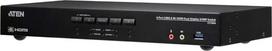 ATEN CS1844 4 prievadų "True 4K HDMI Dual-View" KVM jungiklis su garso ir USB 3.0 šakotuvu