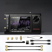 Atnaujintas vektorinis antenų analizatorius, 4 colių IPS LCD ekranas, nuo 50 kHz iki 2,7 GHz, 401 skenavimo taškas, skirtas "NanoVNA-H4 Plus", integruota 5000 mAh baterija, palaikymo kortelė, duomenų eksportas, Blac (su