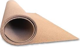 Aukščiausios kokybės 1/8" storio kamštinės lentos ritinys - 24" x 48" - 100 % natūralios kamštinės lentos ritinys