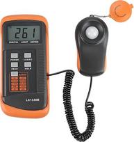 AUNMAS Digitales Luxmeter, 0-200.000 Lux Lichtmessgerät mit Datenhaltefunktion für Fotografie, Bibliothek und Museumsgebrauch