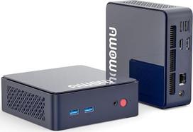 AWOW mini kompiuteris su N100 (iki 3,4 GHz), 16GB DDR4 RAM, 512GB SSD, "Wi-11 Pro", 4K UHD, dvigubas ekranas, "WiFi 5", BT 5.2, Gigabit LAN AK10