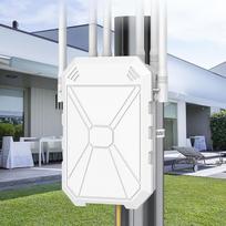 AX3000 Lauko WLAN kartotuvas, 5 GHz ir 2,4 GHz gigabitinės prieigos taškas su 6 antenomis, dviejų juostų, atsparus oro sąlygoms, IP67, pasyvusis PoE, skirtas stovyklavimui