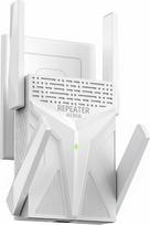 AX3000 WLAN Repeater WiFi 6, dviejų dažnių WLAN retransliatorius su 3000Mbps, signalo retransliatorius su Gigabit LAN prievadu, 4 kanalų jungtys, WLAN stiprintuvas transliacijoms, žaidimams ir namų biurui sode