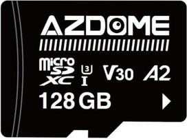AZDOME 128GB Micro SD atminties kortelė, skirta Dash Cam U3 A2