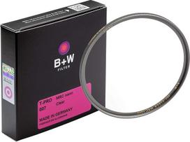 B&W 007 1097737 62 apsauginis filtras, skaidrus filtras (62 mm, T-Pro, titano apdaila, MRC Nano, 16x danga, itin plonas, Premium)