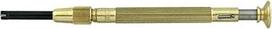 Bahco 2784-2.5 2,5 mm laikrodininko atsuktuvas su dantukais, auksinis, 2,5
