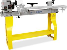 BAMATO WL-1100V tekinimo staklės su sukamuoju staklių staklių staklėmis | Galia 750W | 500-2000 min-1 tolydžiai kintama | Ruošiniai iki 1100 mm | 4 strypų pavara (WL-1100V (be kopijavimo įrenginio)