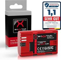 BAXXTAR PRO-ENERGY akumuliatorius "Canon" LP-E6 su lustų technologija - išmanioji akumuliatorių sistema - skirtas "Canon