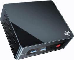 Beelink mini kompiuteris "Windows 11 Pro" - keturių branduolių J5005 - 2x HDMI Ultra HD 4K - 8GB DDR4 RAM - M.2 128GB SSD - 2,5 colio SATA3 lizdas papildomam HDD/SSD - "Wi-Fi 5AC Gigabit Ethernet