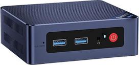 Beelink Mini PC Mini S13, "Intel Twin Lake-N150" procesorius (iki 3,60 GHz), mini kompiuteris, 12GB RAM, 500GB SSD, biuro mini stalinis kompiuteris, "Windows 11 Home", 4K, dvigubas HDMI/WiFi 6/BT5.2/RJ45 2.5G