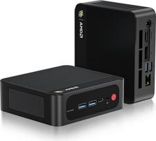 Beelink SER5 mini kompiuteris, AMD Ryzen 5 5500U (6C/12T) iki 4,0 GHz, mini kompiuteris, 16GB DDR4 RAM, 500GB NVME SSD, "Windows 11 Pro", mikrokompiuteris, 4K@60Hz, trigubas ekranas, RJ45 2.5G/WiFi6/BT5.2
