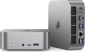 Beelink SER9 Pro mini kompiuteris, AMD Ryzen R7 H255 (8C/16T, iki 4,9 GHz), 24GB LPDDR5X RAM, 500GB PCIe 4.0 SSD, mini kompiuteris Windows 11 Pro, USB4, HDMI, DP, 2,5G RJ45, WiFi 6, BT5.2, integruotas MIC, garsiakalbis