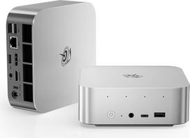 Beelink SER9 Pro mini kompiuteris, AMD Ryzen R7 H255 (8C/16T, iki 4,9 GHz), 32GB LPDDR5X RAM, 1 TB PCIe 4.0 SSD mini kompiuteris "Windows 11 Pro", USB4, HDMI, DP, 2,5 GHz LAN, "WiFi 6", BT5.2, integruotas MIC, garsiakalbis